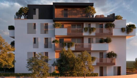 Renoir_8-enhanced - Residenze Renoir nuova costruzione a Pordenone -